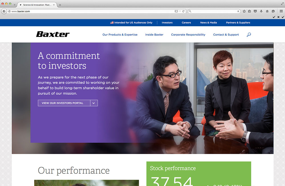 Baxter Website John Pendleton
